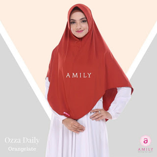 Hijab Amily Ozza Daily Orangelate