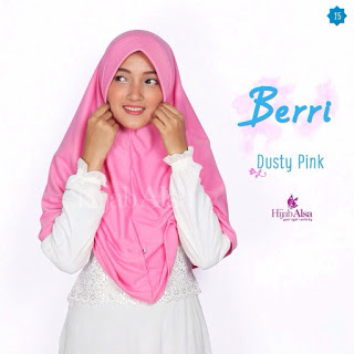 Hijab Alsa Berri Dusty Pink