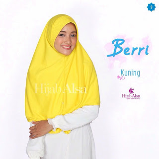 Hijab Alsa Berri Kuning