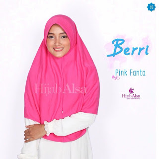 Hijab Alsa Berri Pink Fanta