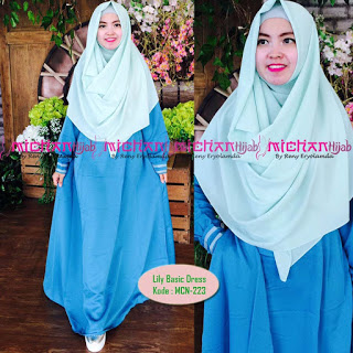 Gamis Michan Hijab Lily Basic MCN 223