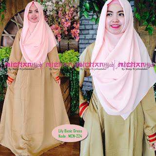 Gamis Michan Hijab Lily Basic 224