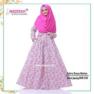 Gamis Michan Hijab Zahira Dress MCN 249