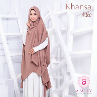 Hijab Amily Khimar Khansa Milo